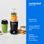 Pro 1200 Blender multifonctions électrique, puissance 1200w, NB120MB