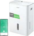 Déshumidificateur Easy Dry 20L/jour, 4 Modes, Deshumidificateur d'air Connecté, Réservoire 3L