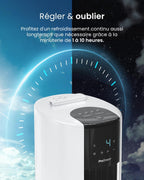 OmniAir Rafraichisseur d’Air 7L 3en1, 7 Vitesses, 3 Modes, Oscillant, Silencieux, Sans Conduit