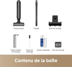 M10 Aspirateur eau et poussière, portée à plat de 180°, aspiration 18kPa