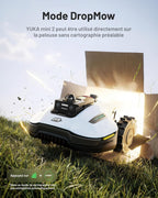 YUKA Mini 2 800 LiDAR Robot Tondeuse sans Fil Périmétrique - caméra avec Pilotage par IA