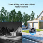 CP5 Visiophone connecté WiFi, Résolution 1080P, Moniteur Tactile Couleur 7", Audio Bidirectionnel
