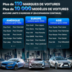S6 Elite Valise Diagnostic Auto, OBD2 Diagnostic Français pour système Complet avec 15+ Réinitialisations