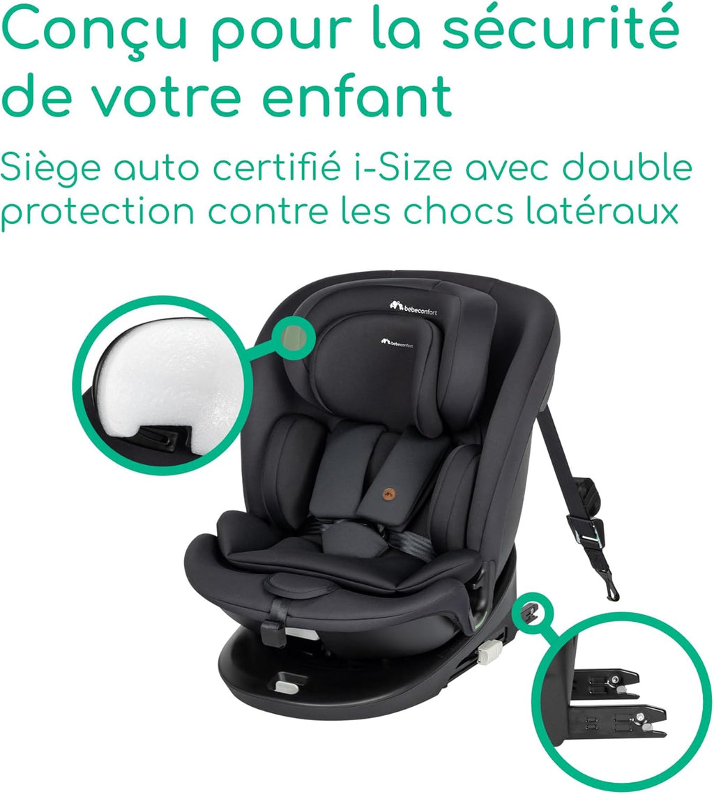 RevolveFix 360 i-Size, Siège Auto Pivotant 360, Siège Auto ISOFIX, Top Tether, 6 Positions Inclinaison