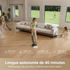M10 Aspirateur eau et poussière, portée à plat de 180°, aspiration 18kPa