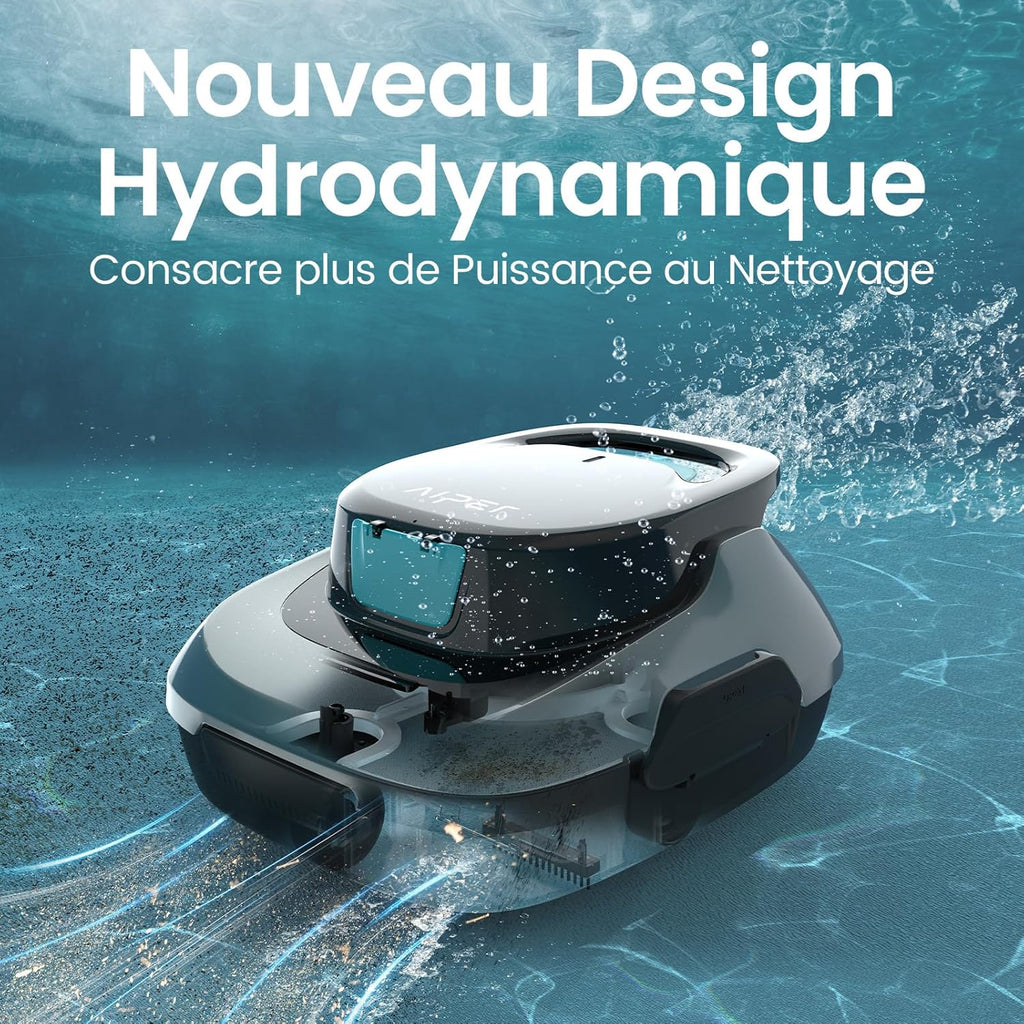 Scuba SE Robot Piscine, 90 Minutes de Nettoyage, Stationnement Automatique
