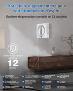 WINBOT W2 Pro Omni Robot Nettoyeur de vitres avec Station Multifonction