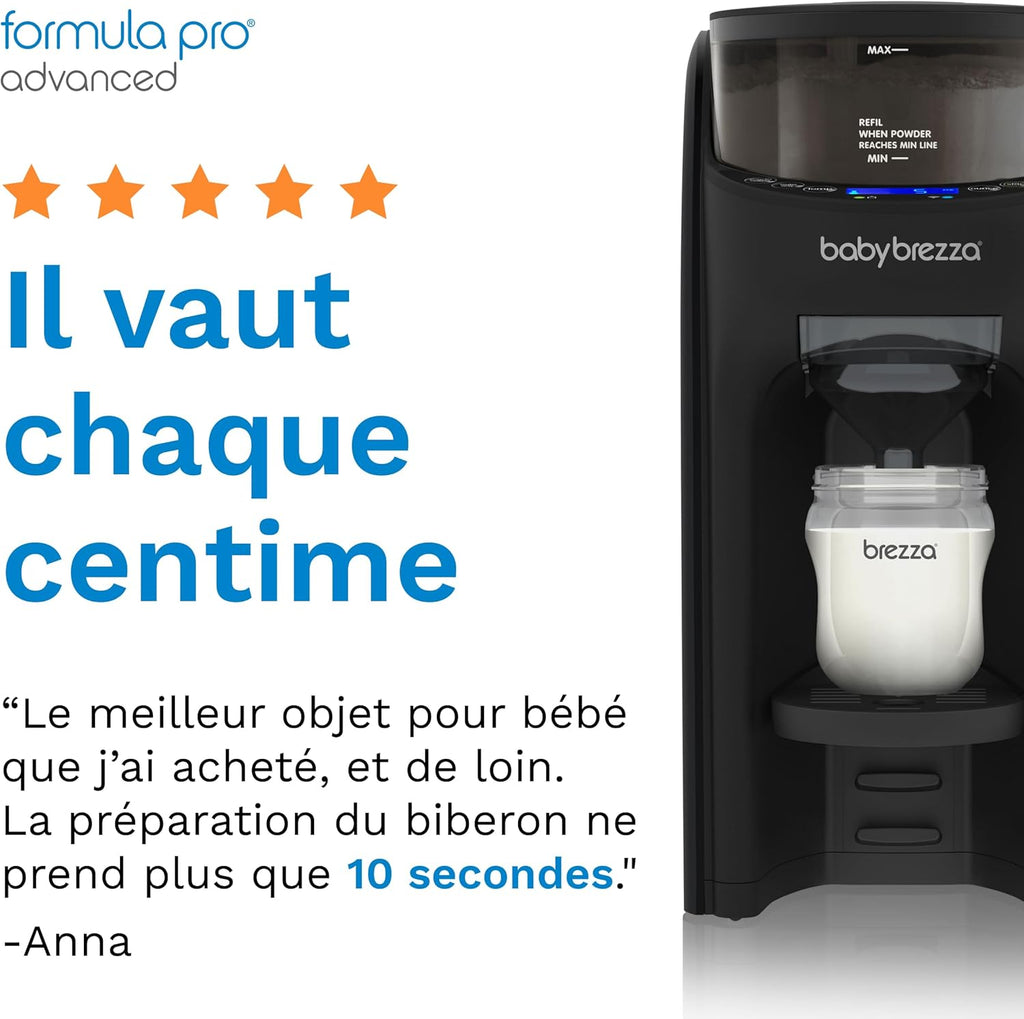 Formula Pro Advanced Noir All Black - Préparateur de Biberons instantané et automatique