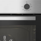 BBIE12000X Four encastrable - 66L, Éclairage halogène, 6 fonctions de cuisson