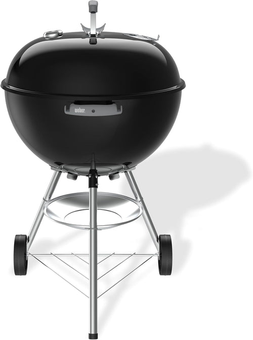Bar-B-Kettle barbecue à charbon (2026) / couvercle et cuve émaillés, thermomètre intégré, bac à cendres