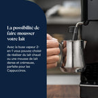 Magnifica S - Perfetto Machine à Café Automatique avec Mousseur à Lait Manuel, ECAM11.112.B