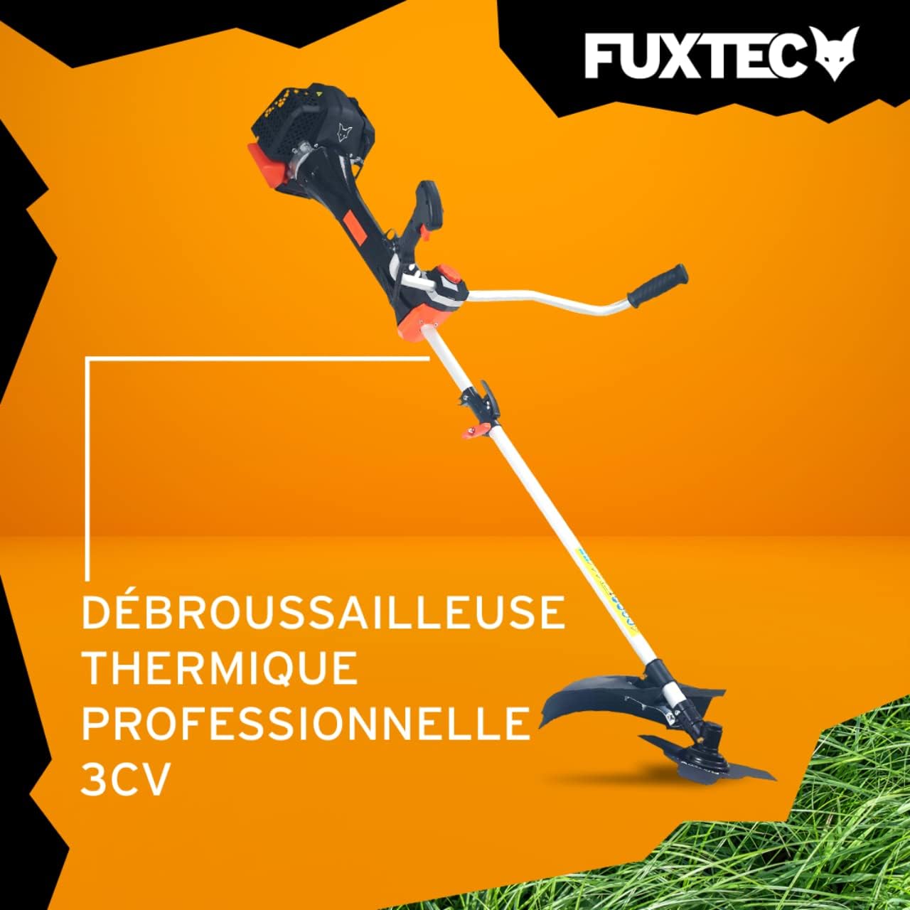 Débroussailleuse Thermique Professionnelle FX-PS152 52 cm3 3CV Système Anti Vibration