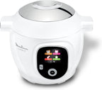 Cookeo Multicuiseur intelligent 6L, Ecran intuitif, 1600W, Blanc, CE854110