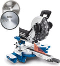 Scie à onglets avec démarrage progressif & laser HM254, 2000W, 2ème lame incluse