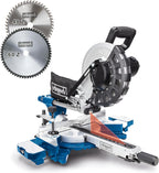 Scie à onglets avec démarrage progressif & laser HM254, 2000W, 2ème lame incluse
