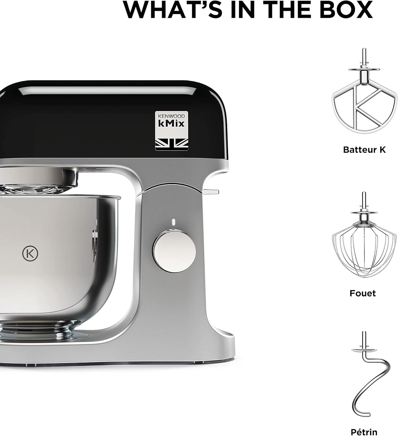 ROBOT CULINAIRE KMX750BK, Multifonction, Variateur de vitesse 6 positions