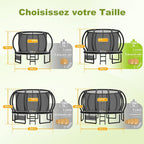 Trampoline Extérieur pour Enfants, avec Filet de Sécurité, GS Certification, Couverture de Protection