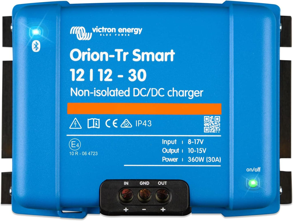 Energy Orion-TR Smart 12/12-Volt 30 A 360 W CC-CC Chargeur Non Isolé