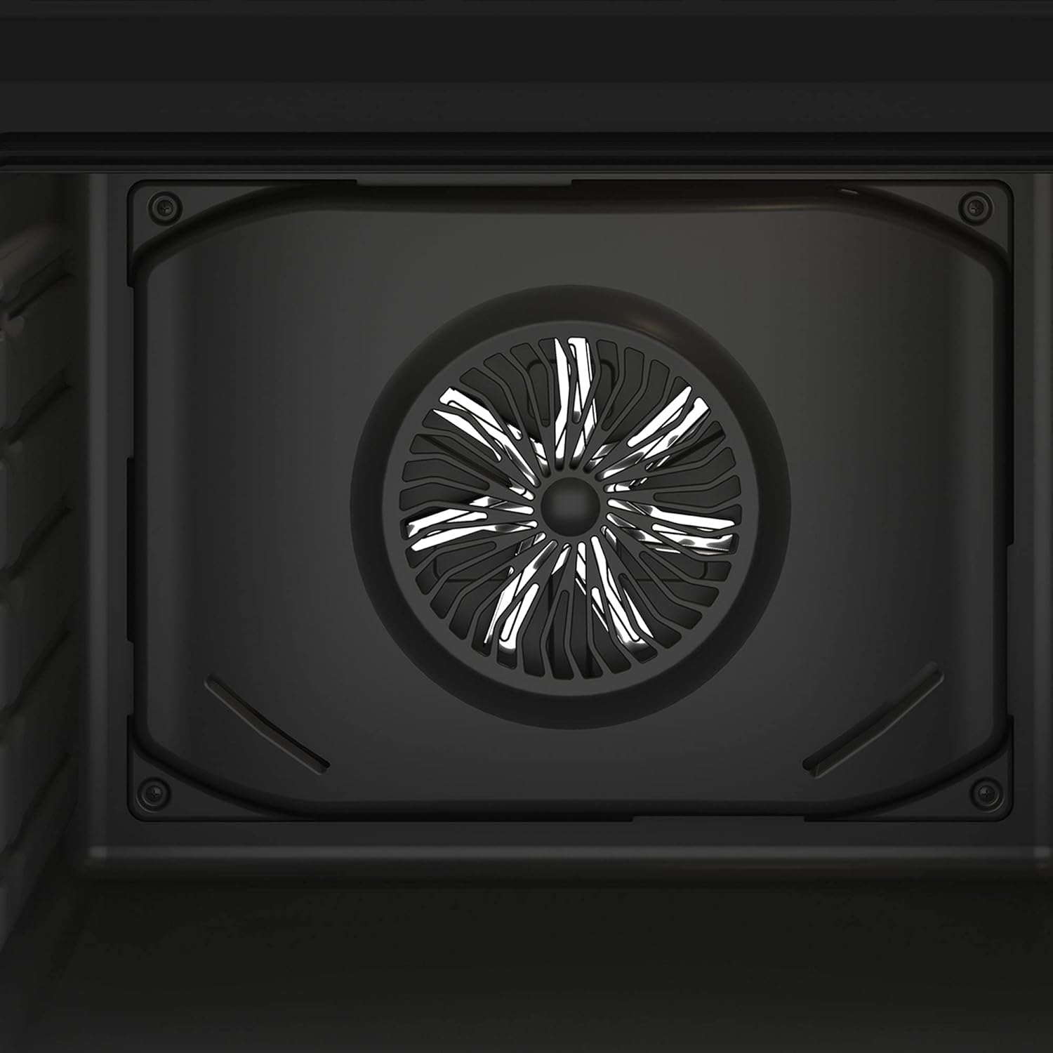 BBIE12000X Four encastrable - 66L, Éclairage halogène, 6 fonctions de cuisson
