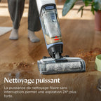 CrossWave Edge, Aspirateur Laveur, Nettoyeur Multi-Surfaces avec Système Auto-Nettoyant, 4088N