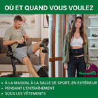 Absolute Ceinture Abdominale, electrostimulateur Musculaire Bado centraux et latéraux, Rechargeable