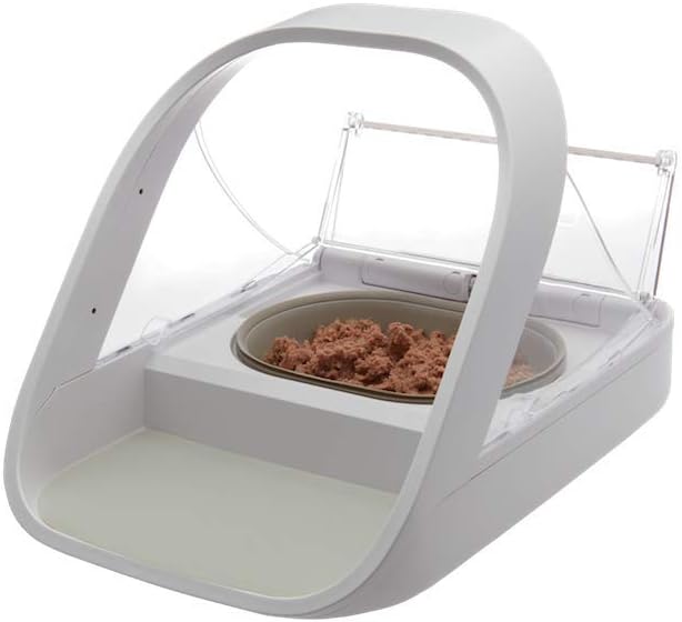 Distributeur alimentaire intelligent avec couvercle hermétique, compatible avec les étiquettes RFID
