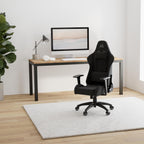 TC100 Relaxed Fauteuil Gaming - Coussin Lombaire, Coussin Repose-Nuque Détachable en Mousse à Mémoire de Forme