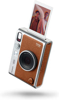Mini Evo Marron Appareil Photo et imprimante avec écran LCD de 2,7 Pouces