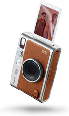 Mini Evo Marron Appareil Photo et imprimante avec écran LCD de 2,7 Pouces