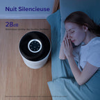 Purificateur d'Air avec Senor, avec HEPA, Mode Auto, Affichage PM2.5