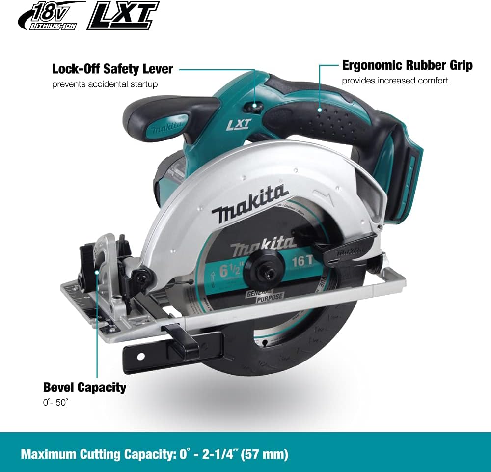 Scie circulaire 18V LXT Ø 165 mm - DSS611Z