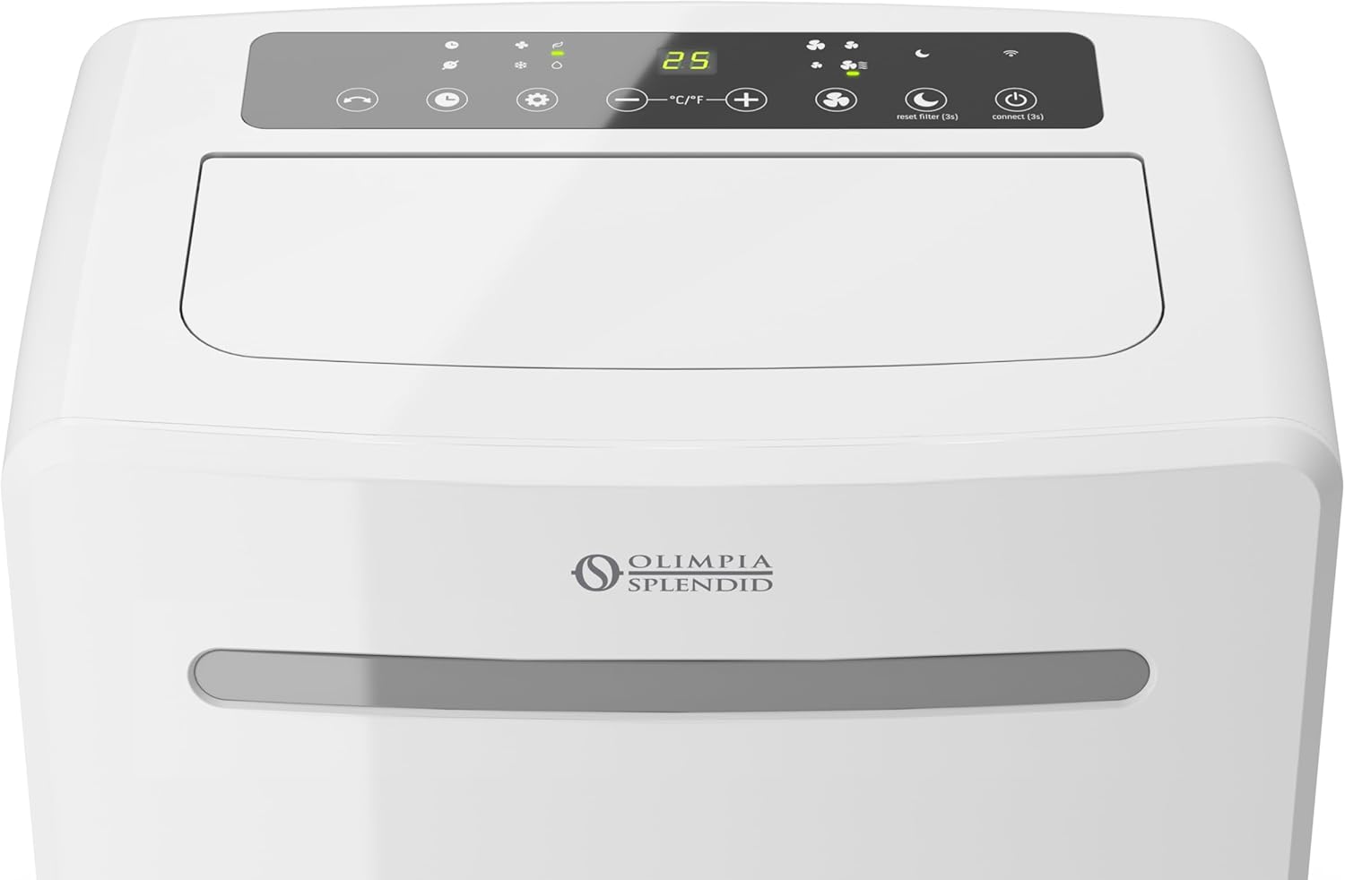 02666 Dolceclima Aira 12 S NW, Climatiseur mobile, 12000 BTU/h max, 2,9 kW, Wi-Fi intégré