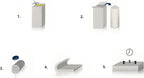 Matelas 2 Personnes 140x190CM avec 2xOreillers et Couette et Cadre de lit en Bois, Epaisseur 14CM