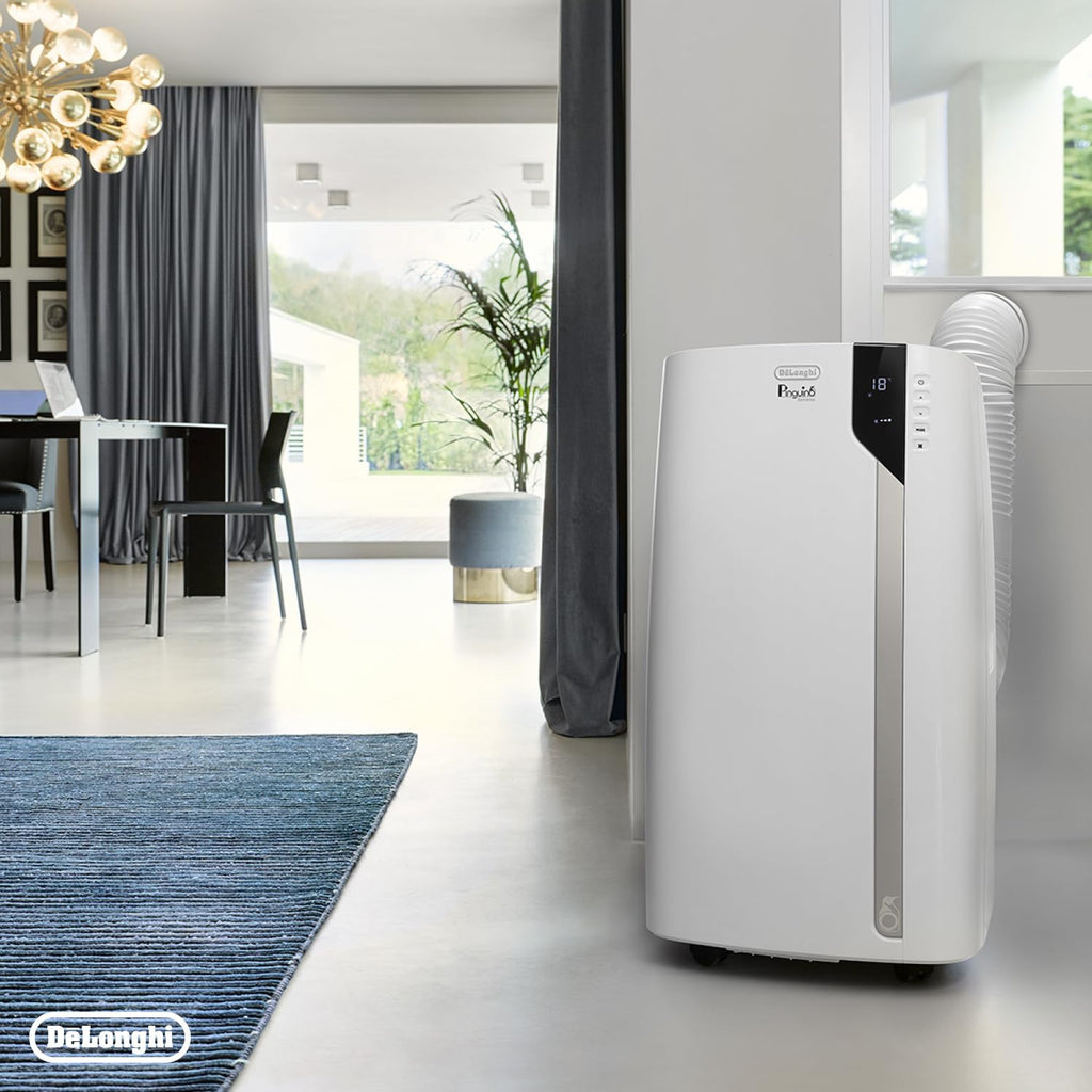 Pinguino PAC EX93 Climatiseur mobile, avec tuyau d'échappement, 3 vitesses de ventilation