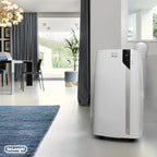 Pinguino PAC EX93 Climatiseur mobile, avec tuyau d'échappement, 3 vitesses de ventilation