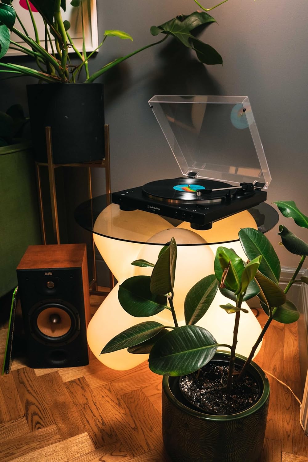LP60XBTBK Platine Vinyle Sans Fil à Entraînement par Courroie Automatique