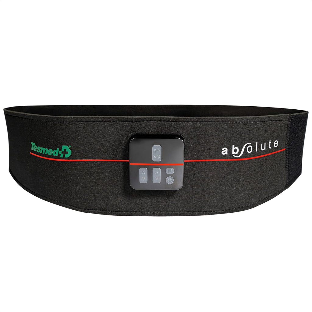 Absolute Ceinture Abdominale, electrostimulateur Musculaire Bado centraux et latéraux, Rechargeable