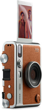 Mini Evo Marron Appareil Photo et imprimante avec écran LCD de 2,7 Pouces