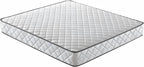 Matelas 2 Personnes 140x190CM avec 2xOreillers et Couette et Cadre de lit en Bois, Epaisseur 14CM