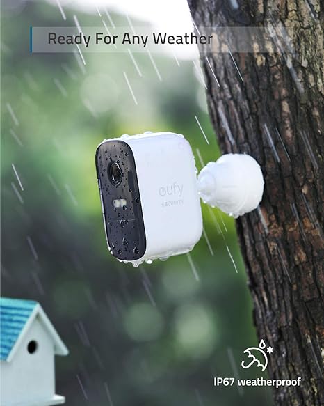 Camera Surveillance WiFi exterieure sans Fil, pour HomeBase 2, Transmission HD avec 1080p, Kit 3 caméras