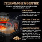 Woodfire Pro Connect XL Barbecue Électrique & Fumoir avec Contrôle d'Application, 7-en-1, OG901EUAMZ