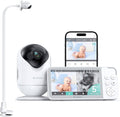 VistaView 5” Moniteur Bébé WiFi avec Support Clip - Caméra 2K HD, Contrôle Via Application