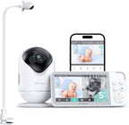 VistaView 5” Moniteur Bébé WiFi avec Support Clip - Caméra 2K HD, Contrôle Via Application
