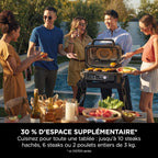 Woodfire Pro Connect XL Barbecue Électrique & Fumoir avec Contrôle d'Application, 7-en-1, OG901EUAMZ