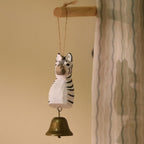 Zèbre en bois décoration intérieure artisanale fait main ornement animal