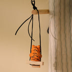 Ornement de tigre en bois, décoration d'intérieur artisanale