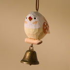 Oiseau en bois fait main, Ornement de Noël, Décoration intérieure artisanale