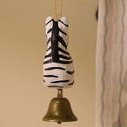 Zèbre en bois décoration intérieure artisanale fait main ornement animal