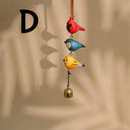 Figurine de cardinal en bois, objet décoratif fait main